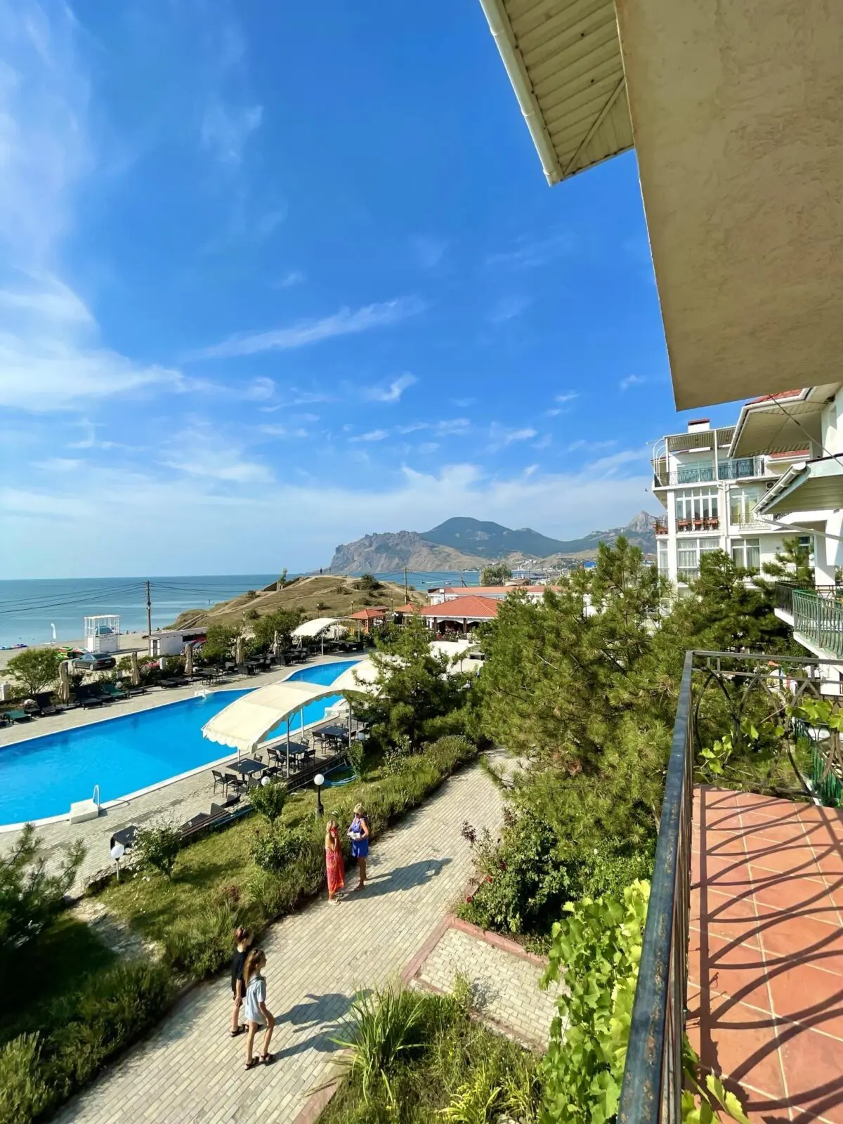 2-к. апартаменты 110м, у пляжа, у бассейна