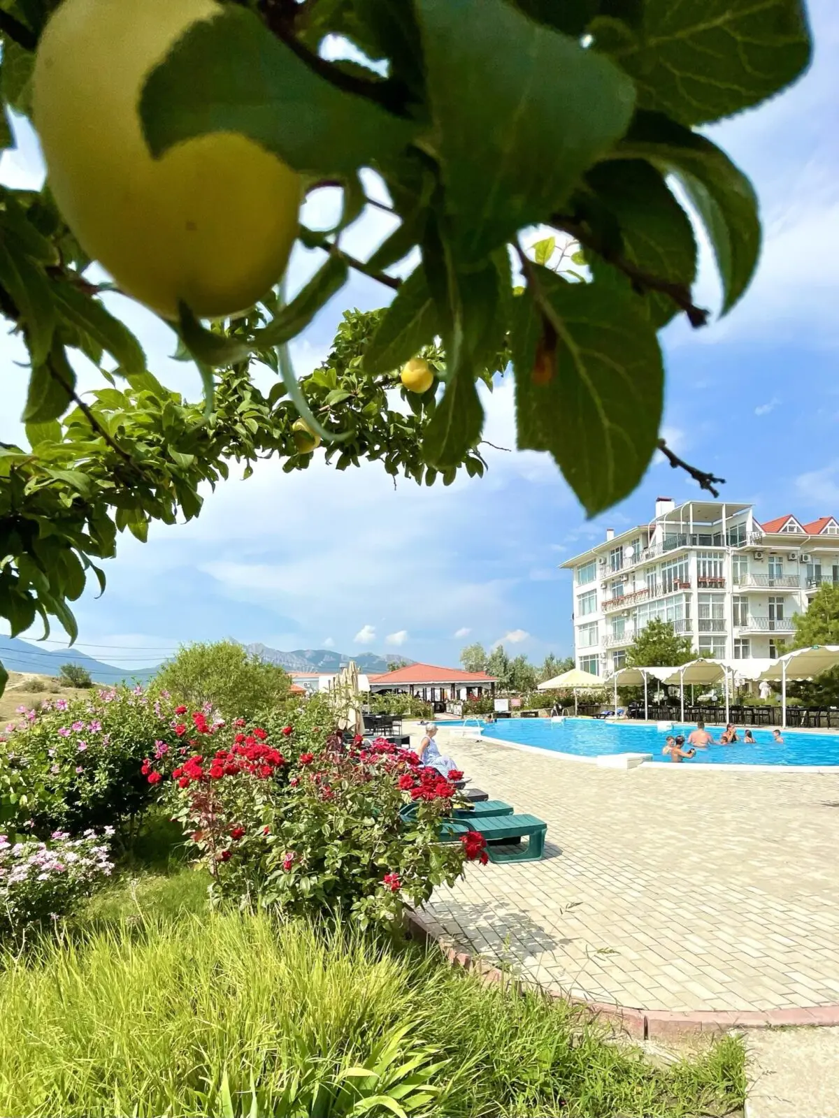 2-к. апартаменты 110м, у пляжа, у бассейна